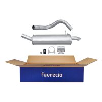 Rear Muffler - Rear Silencer FAURECIA Kit Easy2Fit for...