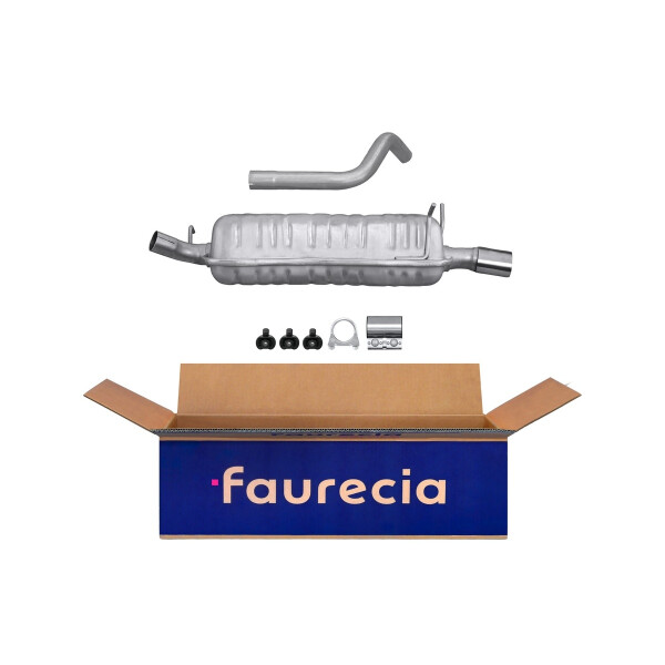 Endschalldämpfer FAURECIA Kit Easy2Fit für u.a. RENAULT Megane I Coach
