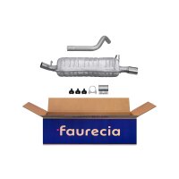 Rear Muffler - Rear Silencer FAURECIA Kit Easy2Fit for...