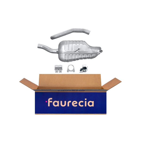 Endschalldämpfer FAURECIA Kit Easy2Fit für u.a. RENAULT Megane II