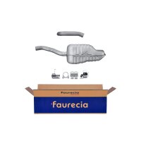 Rear Muffler - Rear Silencer FAURECIA Kit Easy2Fit for...