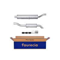 Rear Muffler - Rear Silencer FAURECIA Kit Easy2Fit for...