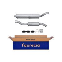 Rear Muffler - Rear Silencer FAURECIA Kit Easy2Fit for...