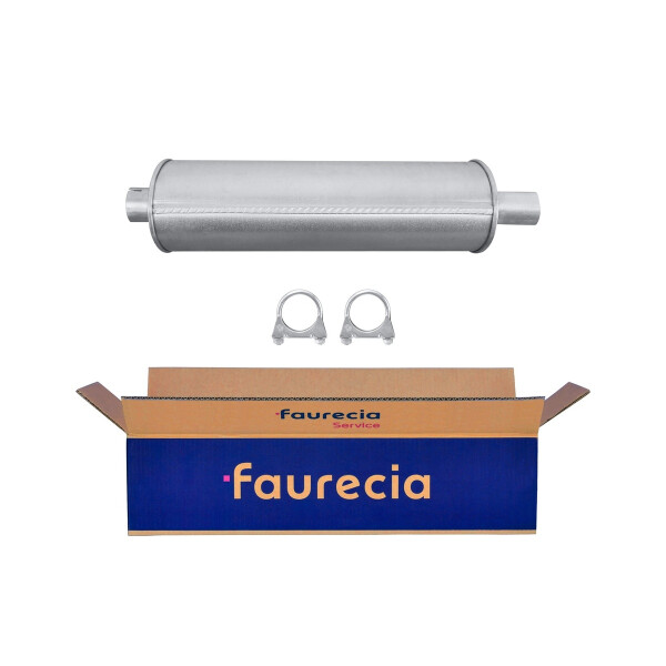 Rear Muffler FAURECIA Kit Easy2Fit for e.g. JEEP Grand Cherokee