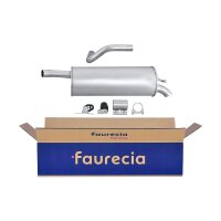 Rear Muffler - Rear Silencer FAURECIA Kit Easy2Fit for...
