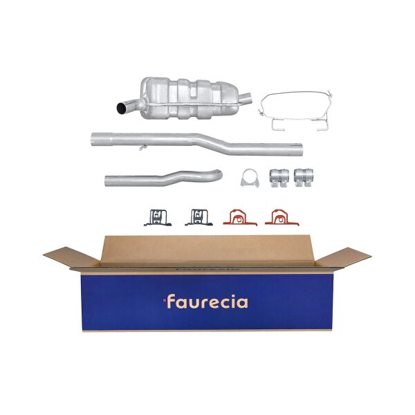 Endschalldämpfer Auspuff FAURECIA Kit Easy2Fit für u.a. MINI Mini