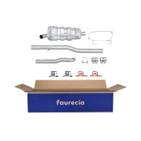 Rear Muffler - Rear Silencer FAURECIA Kit Easy2Fit for...