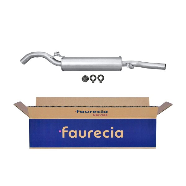 Endschalldämpfer Auspuff FAURECIA Kit Easy2Fit für u.a. VW Golf II