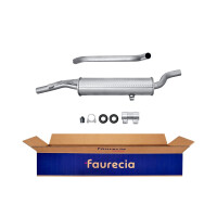 Endschalldämpfer Auspuff FAURECIA Kit Easy2Fit...