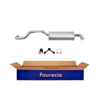 Rear Muffler - Rear Silencer FAURECIA Kit Easy2Fit for...