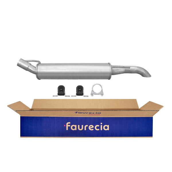 Endschalldämpfer Auspuff FAURECIA Kit Easy2Fit für VW Golf III