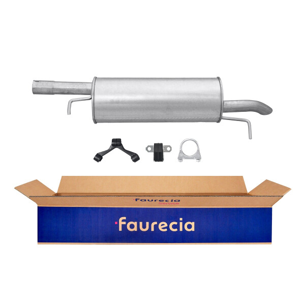 Endschalldämpfer Auspuff FAURECIA Kit Easy2Fit für u.a. VW Passat