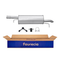 Endschalldämpfer Auspuff FAURECIA Kit Easy2Fit...