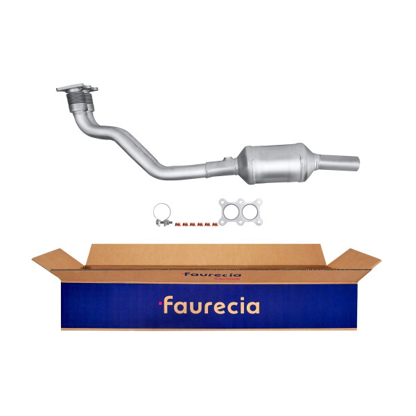 Katalysator Euro 3 mit Anbauteilen FAURECIA Kit Easy2Fit für u.a. AUDI A3