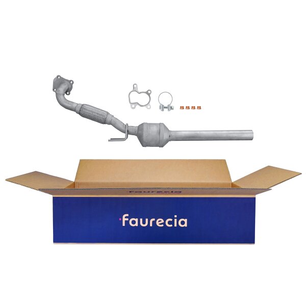 Katalysator Euro 3 mit Anbauteilen FAURECIA Kit Easy2Fit für u.a. AUDI A3