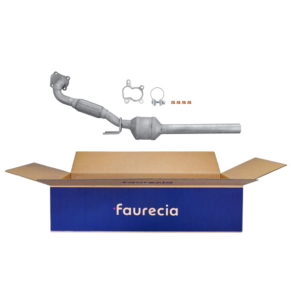 Katalysator Euro 3 mit Anbauteilen FAURECIA Kit Easy2Fit für u.a. AUDI A3