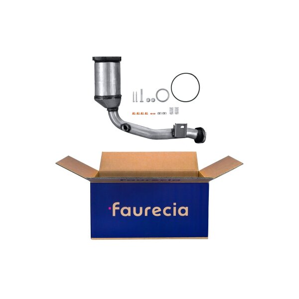 Catalytic Converter Euro 4 FAURECIA Kit Easy2Fit for e.g. CITROËN C2
