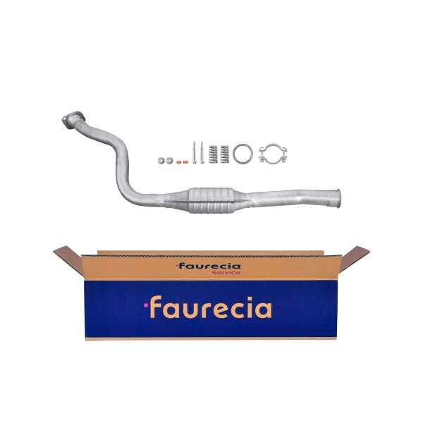 Catalytic Converter Euro 3 with mounting parts FAURECIA Kit Easy2Fit