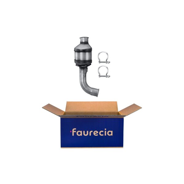 Katalysator Euro 4 mit Anbauteilen FAURECIA Kit Easy2Fit für u.a. CITROËN C1