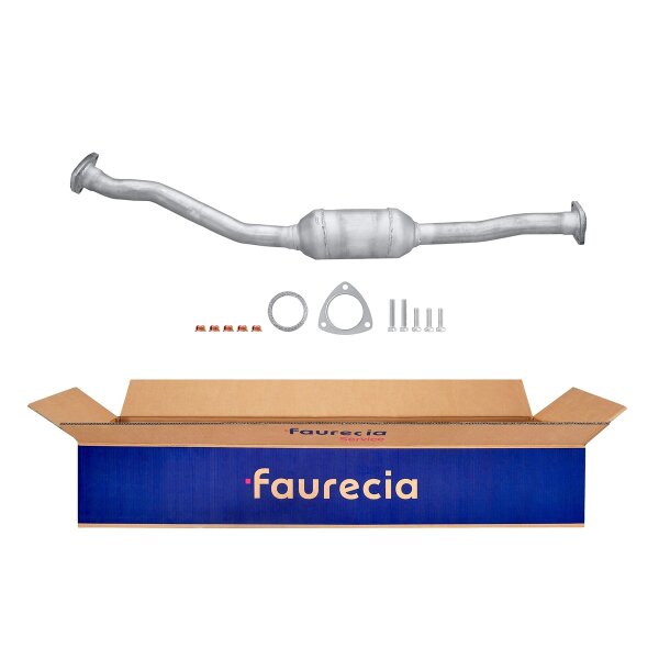 Katalysator Euro 2 mit Anbauteilen FAURECIA Kit Easy2Fit für u.a. OPEL Astra F