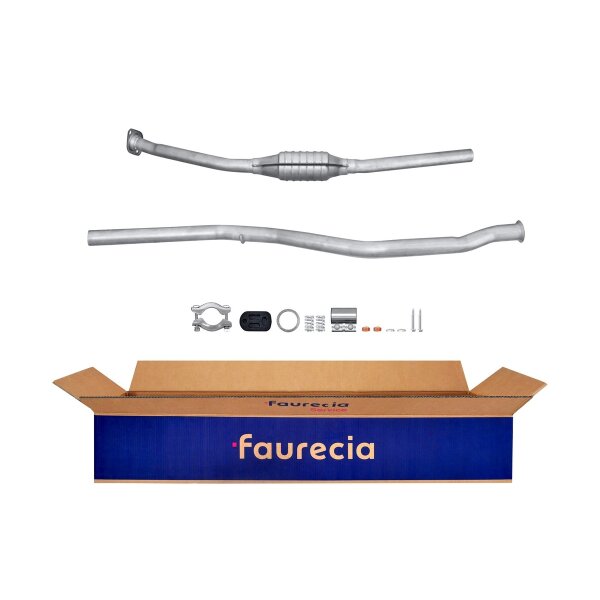 Catalytic Converter Euro 3 FAURECIA Kit Easy2Fit for PEUGEOT 206