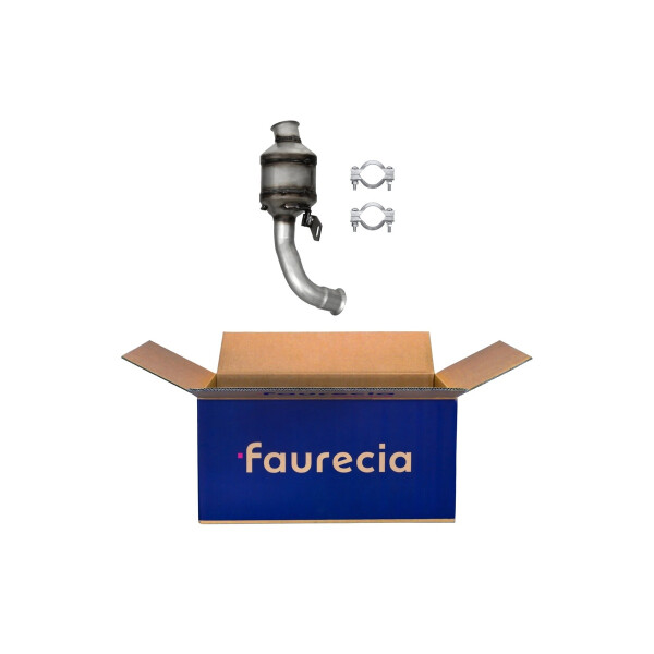 Catalytic Converter Euro 4 FAURECIA Kit Easy2Fit for e.g. PEUGEOT 206+
