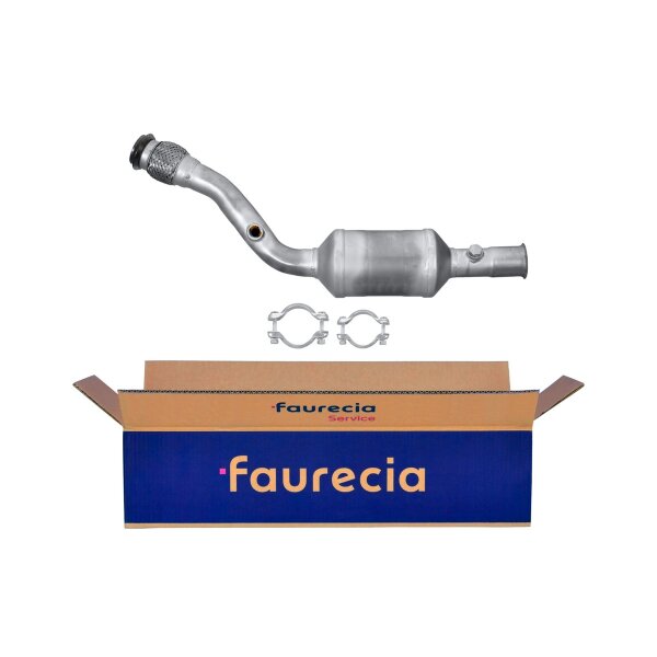 Catalytic Converter Euro 4 FAURECIA Kit Easy2Fit for e.g. CITROËN C4