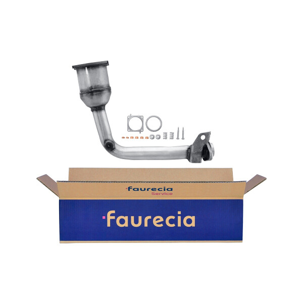 Catalytic Converter Euro 3 FAURECIA Kit Easy2Fit for e.g. PEUGEOT 206
