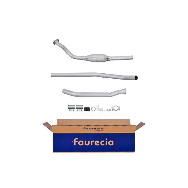 Catalytic Converter Euro 3 FAURECIA Kit Easy2Fit for e.g. PEUGEOT 306