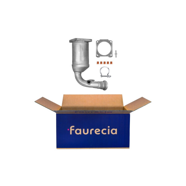 Catalytic Converter Euro 3 FAURECIA Kit Easy2Fit for e.g. PEUGEOT 206