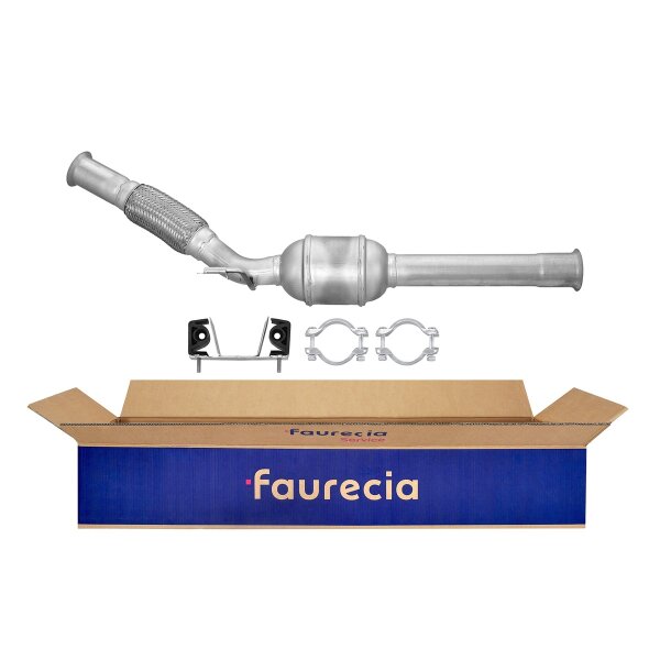 Catalytic Converter Euro 3 FAURECIA Kit Easy2Fit for e.g. PEUGEOT 406
