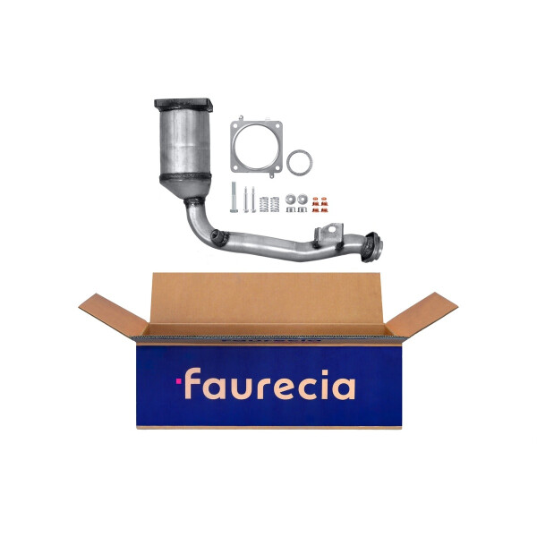Catalytic Converter Euro 4 FAURECIA Kit Easy2Fit for e.g. CITROËN C3