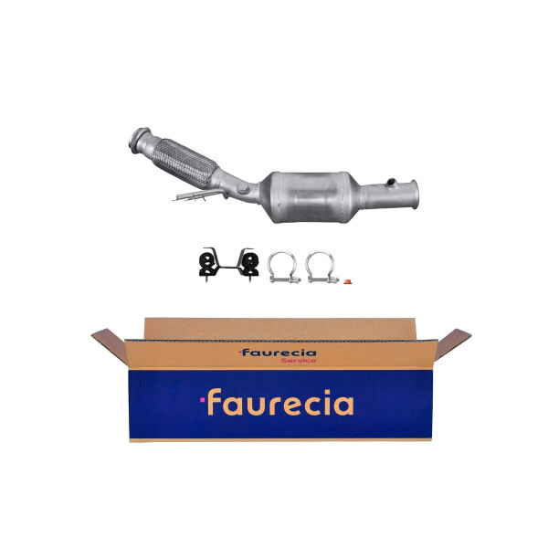 Katalysator Euro 4 mit Anbauteilen FAURECIA Kit Easy2Fit für u.a. CITROËN C4 I
