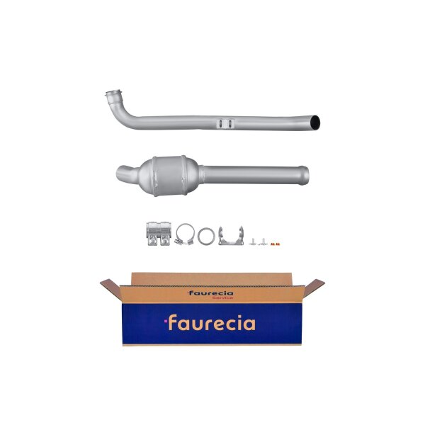 Catalytic Converter Euro 3 FAURECIA Kit Easy2Fit for e.g. MERCEDES-BENZ C-Class