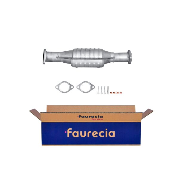 Catalytic Converter Euro 1 FAURECIA Kit Easy2Fit for e.g. RENAULT 19