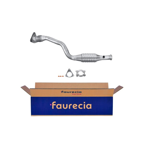 Catalytic Converter Euro 2 FAURECIA Kit Easy2Fit for e.g. RENAULT Laguna