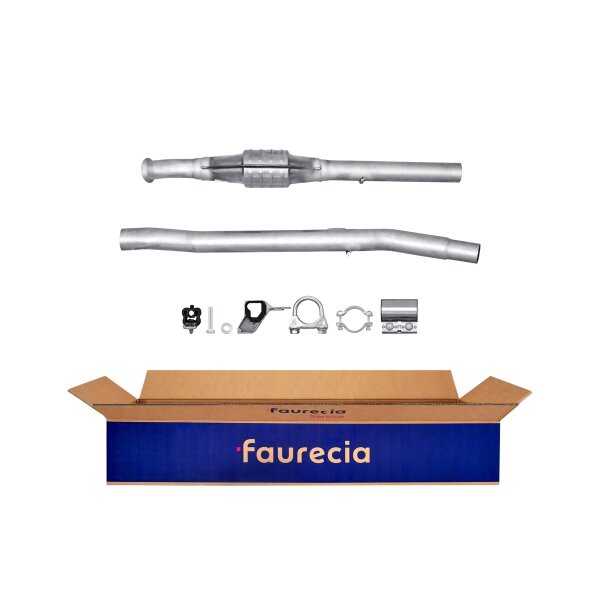 Catalytic converter Euro 2 two-piece HELLA for RENAULT CLIO II