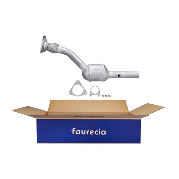Catalytic Converter Euro 4 FAURECIA Kit Easy2Fit for e.g. RENAULT Grand Scénic