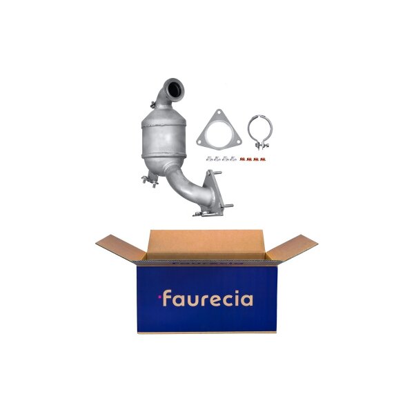 Catalytic Converter Euro 4 FAURECIA Kit Easy2Fit for e.g. RENAULT Grand Scénic