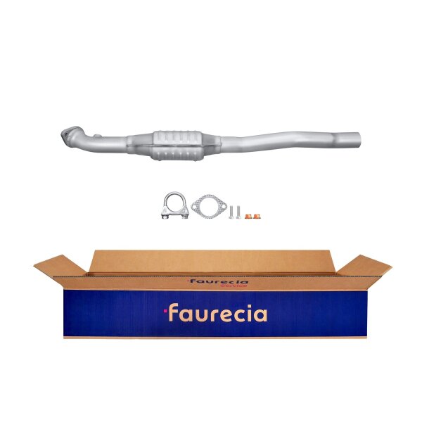 Catalytic Converter Euro 1 FAURECIA Kit Easy2Fit for e.g. RENAULT Safrane