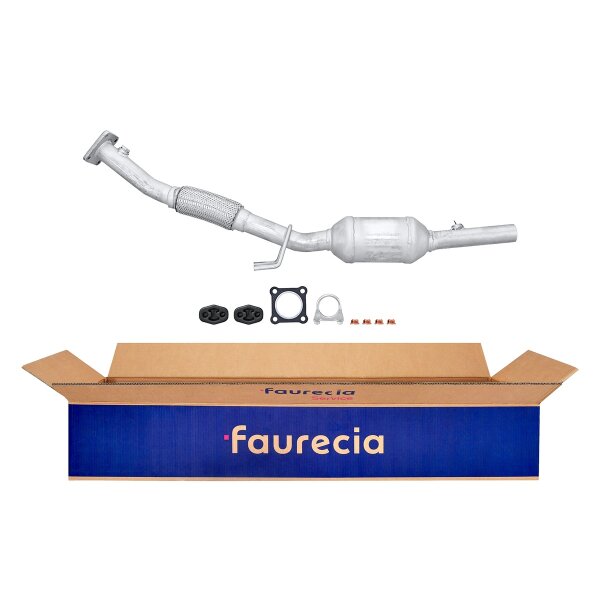 Catalytic Converter Euro 3 FAURECIA Kit Easy2Fit for e.g. SKODA Fabia