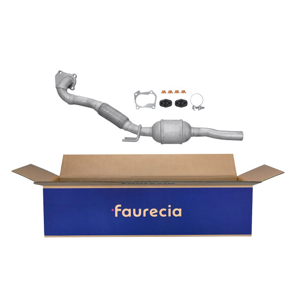 Catalytic Converter Euro 4 FAURECIA Kit Easy2Fit for e.g. SEAT Cordoba