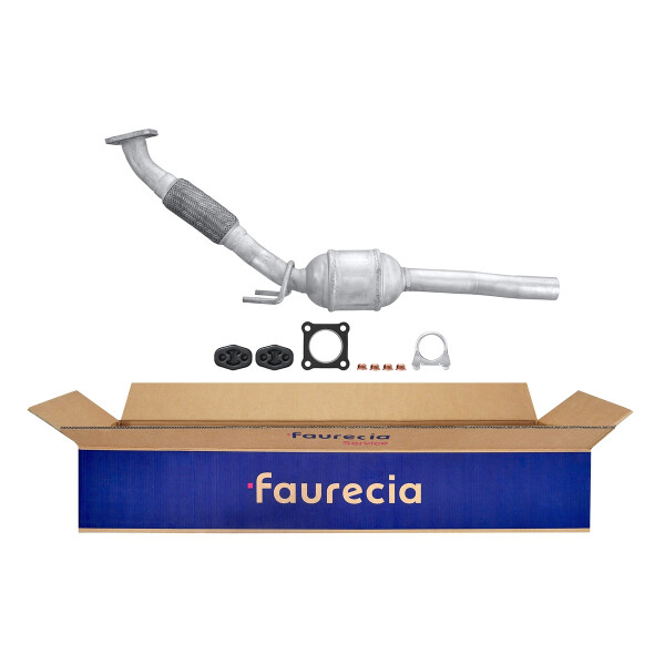 Katalysator Euro 4 mit Anbauteilen FAURECIA Kit Easy2Fit für u.a. SEAT Cordoba