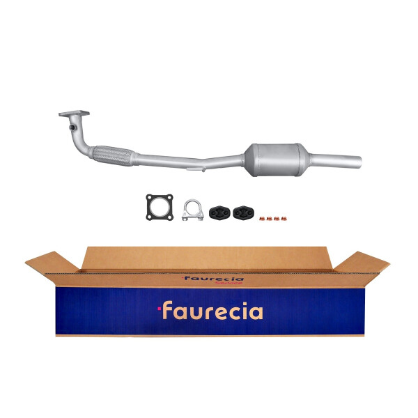 Katalysator Euro 3 mit Anbauteilen FAURECIA Kit Easy2Fit für u.a. SEAT Arosa