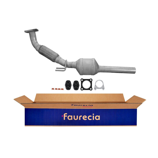 Katalysator Euro 3 mit Anbauteilen FAURECIA Kit Easy2Fit für u.a. SEAT Cordoba