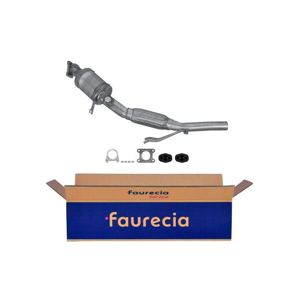 Katalysator Euro 5 mit Anbauteilen FAURECIA Kit Easy2Fit für u.a. SEAT Mii