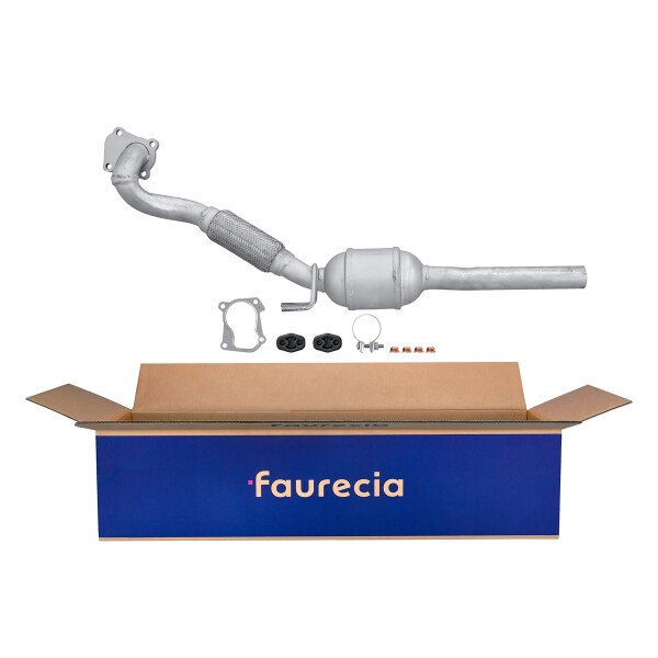 Katalysator Euro 4 mit Anbauteilen FAURECIA Kit Easy2Fit für u.a. SEAT Cordoba