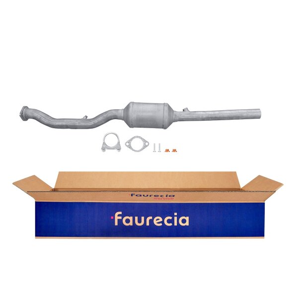 Catalytic Converter Euro 4 FAURECIA Kit Easy2Fit for e.g. AUDI A3