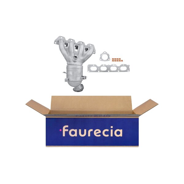 Manifold Catalytic Converter Euro 4 FAURECIA Kit Easy2Fit for ALFA ROMEO 159