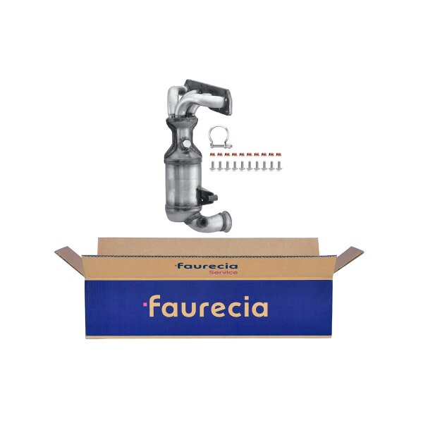 Manifold Catalytic Converter Euro 4 FAURECIA Kit Easy2Fit for CITROËN C3 Picasso